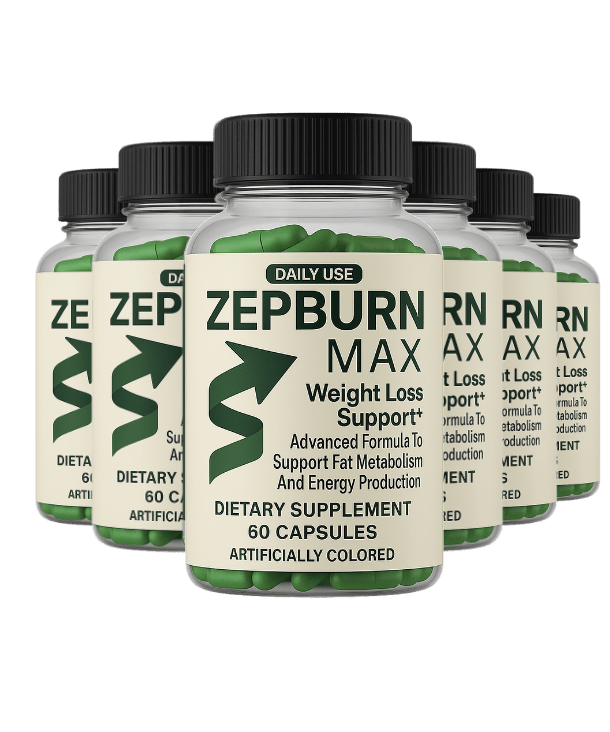ZepBurn Max - 6 Bottles (60 Capsules Each)